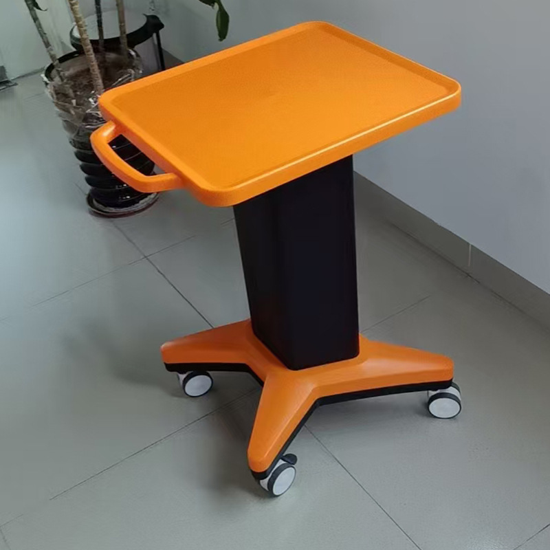 Beauty, mobile trolley with tray, storage rack, simple abs medical equipment, clinic, dental, oral clinic Item Picture