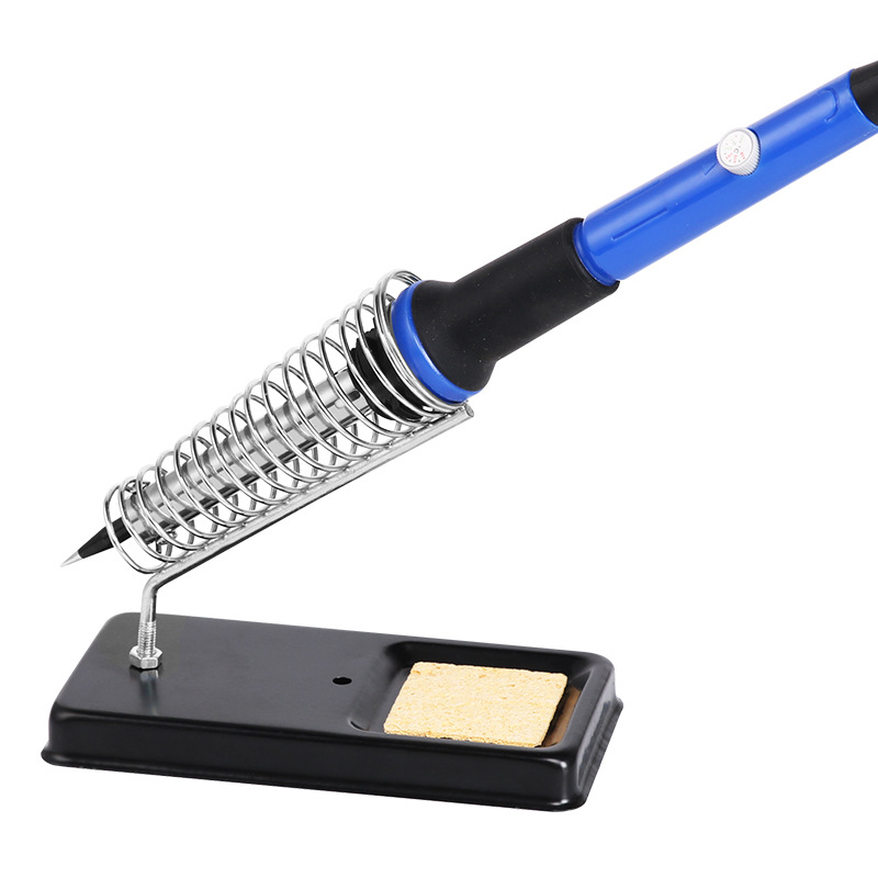 Type A soldering iron stand, simple all-metal soldering iron stand, square soldering iron bracket, electric soldering iron accessories, welding tool set Application Scenario