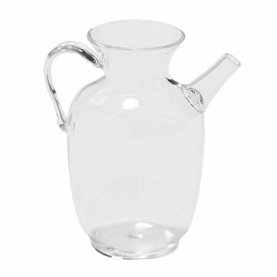 Vase glass tea set, small green tea, small Song teapot with strainer, can be heated, tea tray for tea distribution, simple teapot for brewing Item Picture