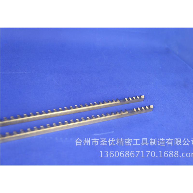 6mm keyway broach, square hole broach, square and hexagonal broach tools for processing M2E material Specification drawing