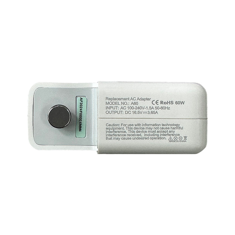 45W, 60W and 85W power adapters are suitable for Apple laptop adapters and macbook chargers Specification drawing