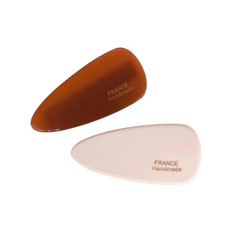 French-style acetate hair clips for women, 2023 new Korean side bangs clips, ducktail clips, hair clip headwear Item Picture