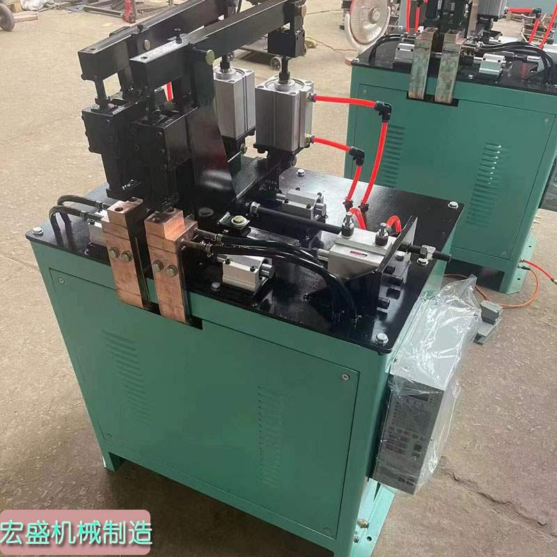 Pneumatic butt welding machine, automatic spot welding machine for steel bars, iron wires, circles, square tubes, rods and flat iron, threaded steel flash joint machine undefined