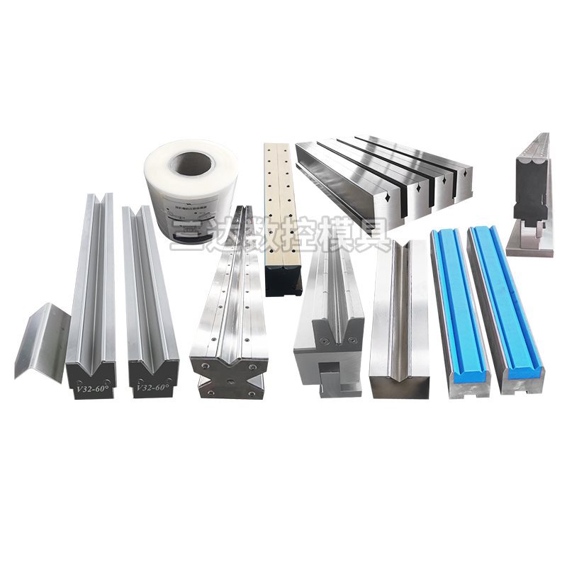 CNC bending machine die, ball bending flap, non-indentation nylon die, single and double V lower die Item Picture