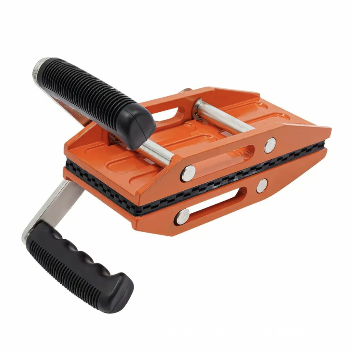 A magic tool for loading, unloading and installation of glass and stone handling clips, a portable one-handed and two-handed magic clip for rough marble slabs undefined