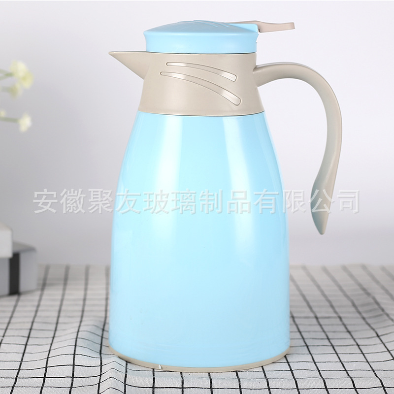 New large-bellied insulated water bottle five-piece set, thermos and hot water bottle event gift, thermos and hot water bottle with glass inner liner Specification drawing