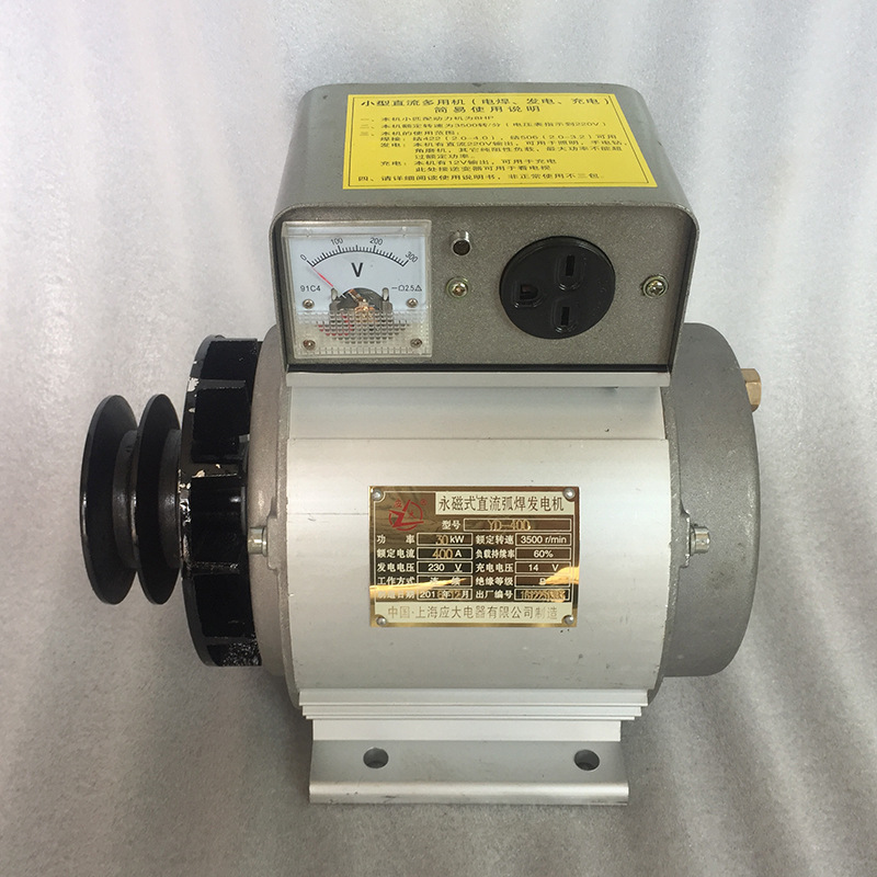 Small multi-functional all-copper permanent magnet DC generator arc welding and electric welding machine, outdoor power generation and electric welding dual-purpose integrated machine undefined