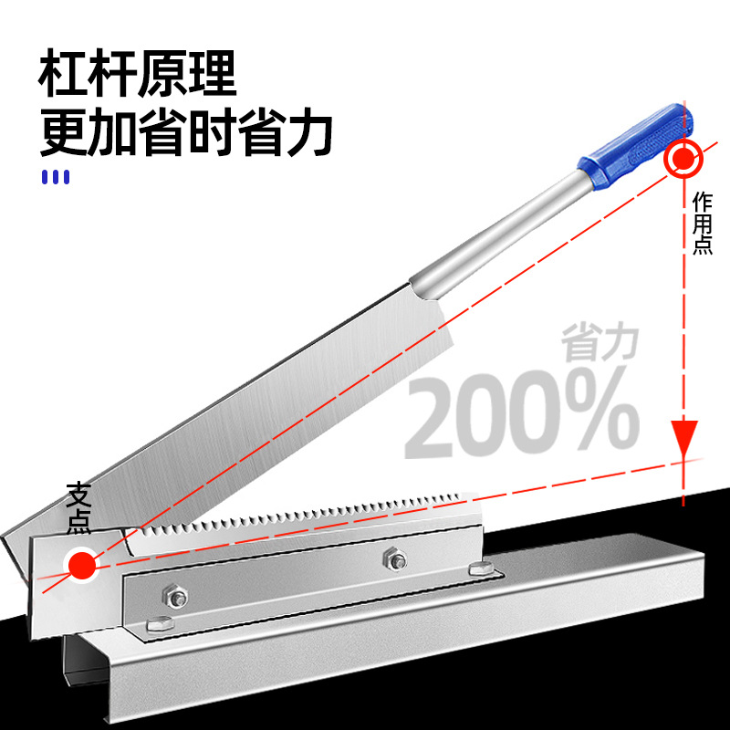 The guillotine knife is a household bone-cutting wonder, a commercial bone-cutting machine for rolling bones, cutting ribs, pig's feet, pig's trotters, and chicken chopping Application Scenario