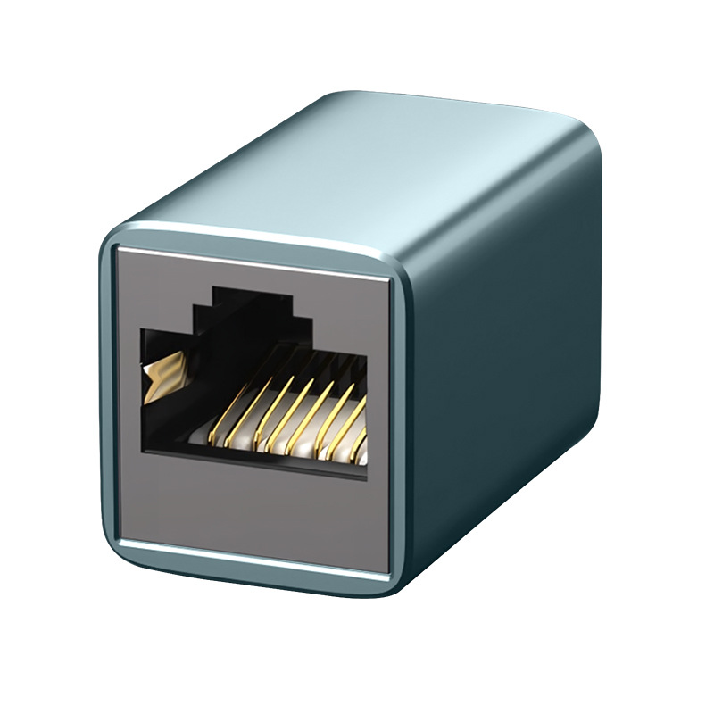 10G network direct connector, CAT6A shielded network extender, Super Category 6 and Category 7 network cable adapter, RJ45 adapter Item Picture