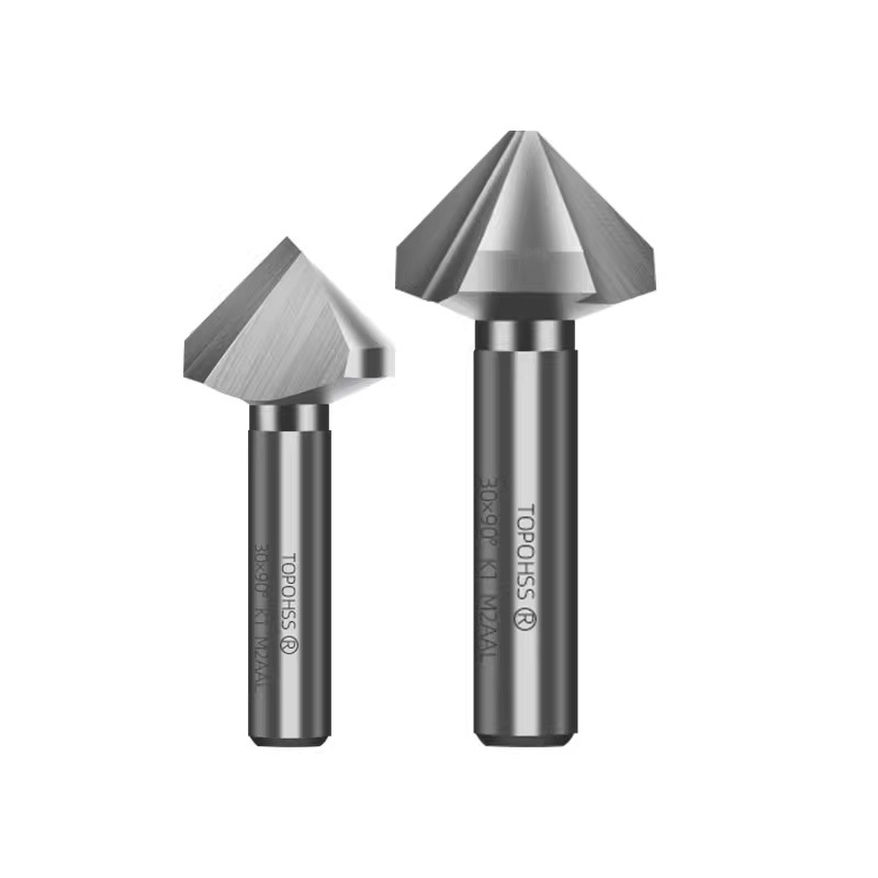 Top single-edge and triple-edge chamfering knives, deburring countersunk drills, 45-degree chamfering machines, and 90-degree bevel trimming machines are on sale Item Picture