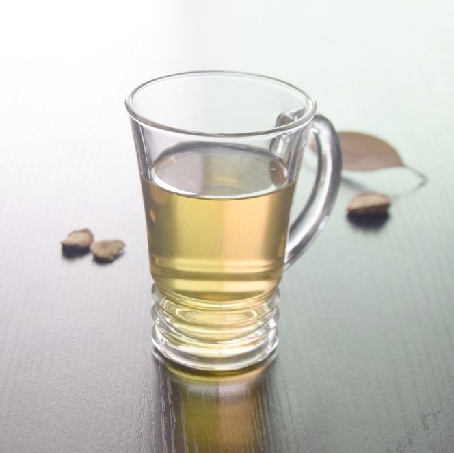 Lizun Creative transparent glass handle cups, beer mugs, thickened glass, milk tea cups, juice cups, water cups and glass cups full figure