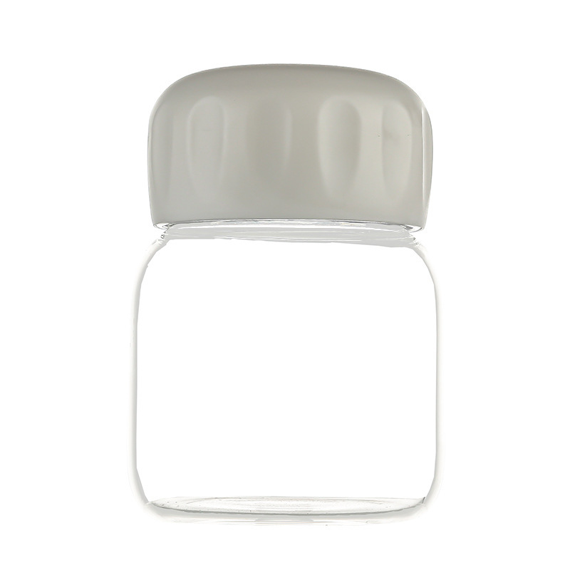 High appearance level warm hand cup, chubby cup with scale, high borosilicate heat-resistant glass water cup, girls' and children's milk cup, Qiu Qiu cup Item Picture