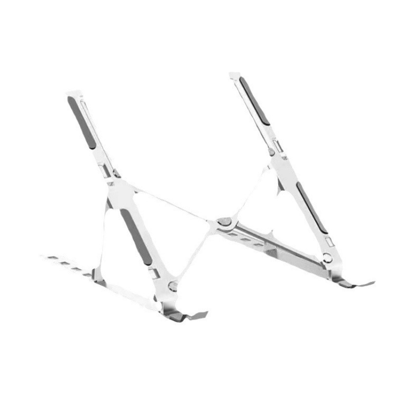 Factory direct sales of aluminum alloy notebook computer stand, heat dissipation bracket, foldable portable storage tablet stand Application Scenario