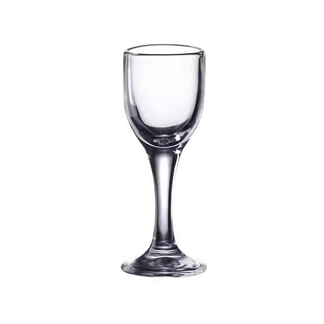 European-style glass liquor cups, spirits cups, bullet cups, small Chinese one-sipped cups, small wine cups, wonton cups, tall wine glasses Item Picture