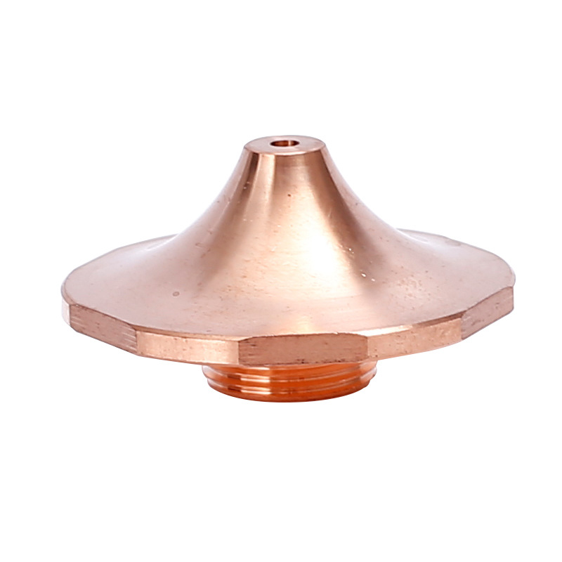 Laser cutting machine accessories, single and double layer pure copper laser nozzle parts, laser cutting machine nozzles, pipes and plates Item Picture