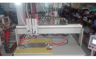 Automatic stud welding machine, CNC stud welding machine, stud welding robot, automatic nail planting machine, automatic stud welding details Picture
