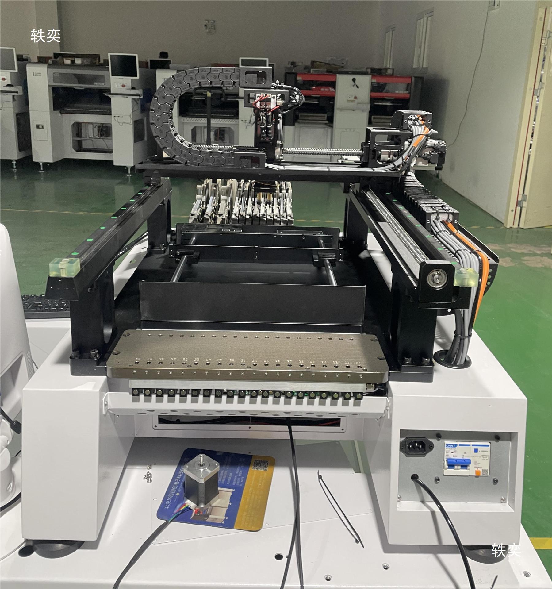 Huawei Guochuang 2 two-end small desktop vision SMT placement machine, domestic fully automatic high-speed PCB placement from Germany details Picture
