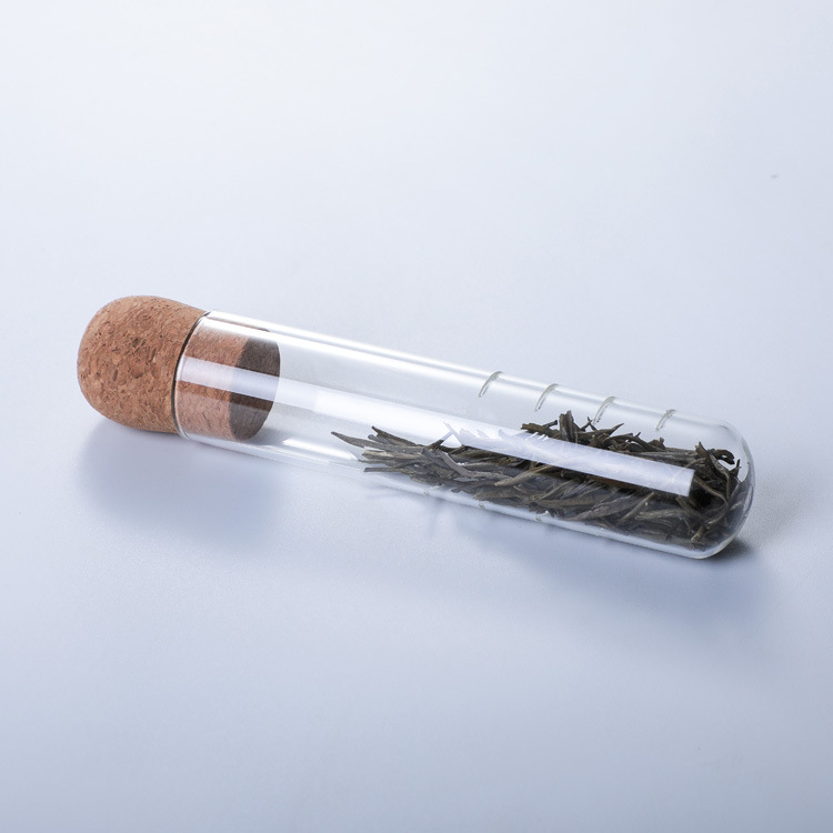 Wholesale creative high borosilicate glass test tube tea strainers, tea brewing equipment filters, popular household high-temperature resistant tea set accessories Application Scenario