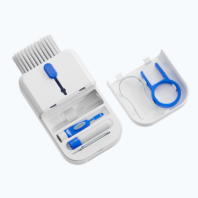 Cross-border bestseller 11-in-1 multi-functional computer cleaning set, keyboard, mobile phone, Bluetooth earphone cleaning pen, dust removal pen Item Picture