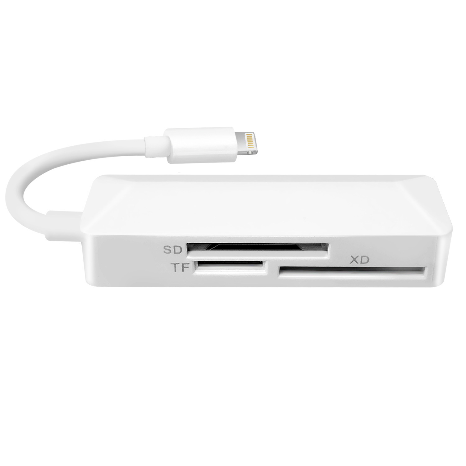 The XD three-in-one TF multi-functional SD card reader is suitable for Pingguo mobile phone tablet type c plug-and-play high-speed details Picture