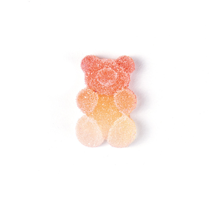 diy cream glue accessories, simulated gummy candies, gradient bear resin accessories, stationery, phone cases, hair clips, jewelry accessories Item Picture