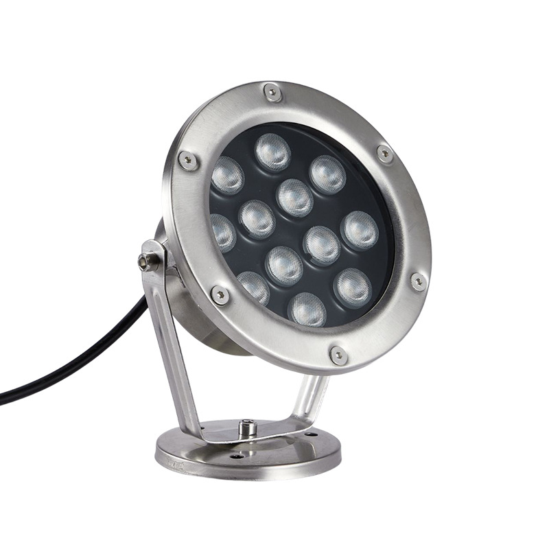 Underwater led waterproof water pool, landscape fish pond, seven-color fish tank, swimming pool, rockery, fountain, spotlights 24V, 12V Item Picture