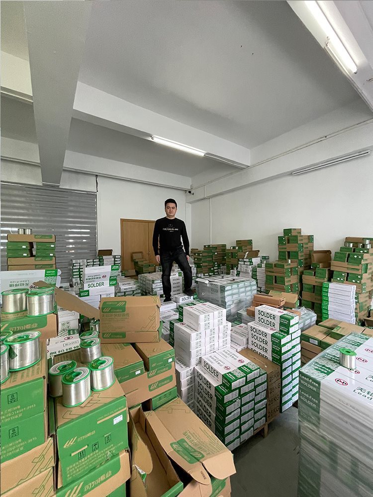 High-standard California 100ppm Easy solder brand solder wire, lead-free and environmentally friendly solder wire, high-brightness and easy-to-melt rosin core full figure