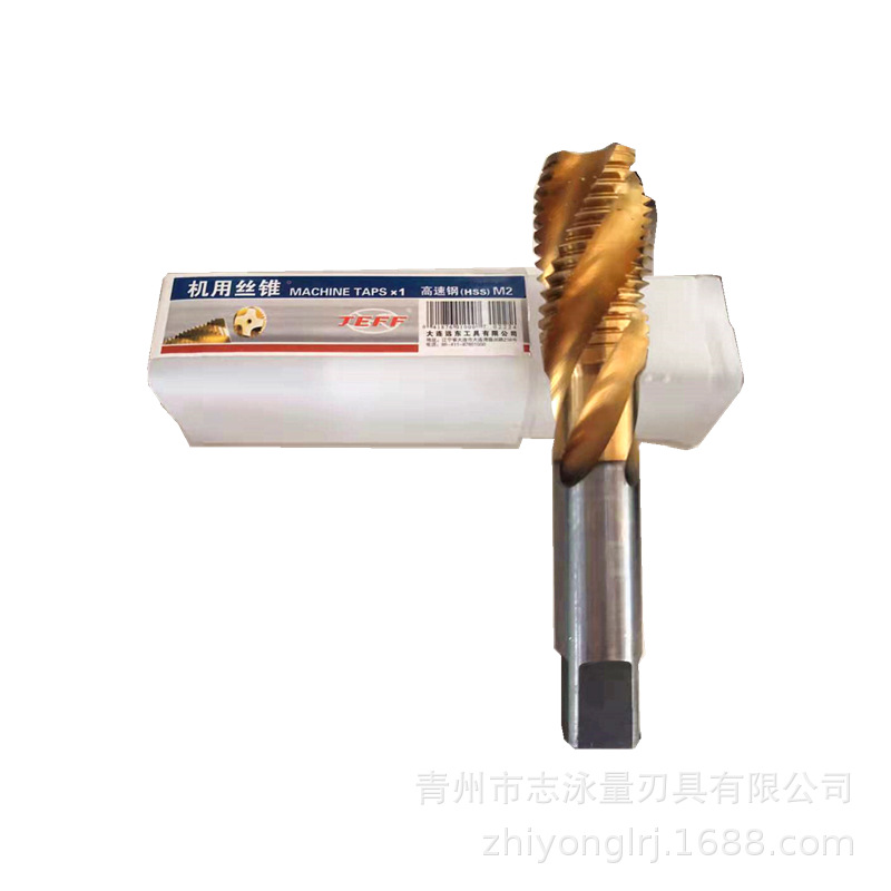 Dalian Far East JEFF Spiral Groove Titanium Coated Stainless Steel Tap 2 2.5 3 4 5 6 8 10 12-30 Application Scenario