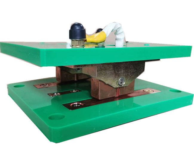 AGV80A brush plate, brush block, AGV80A charging brush, AGV power station receiving plate, AGV trolley charging interface Specification drawing