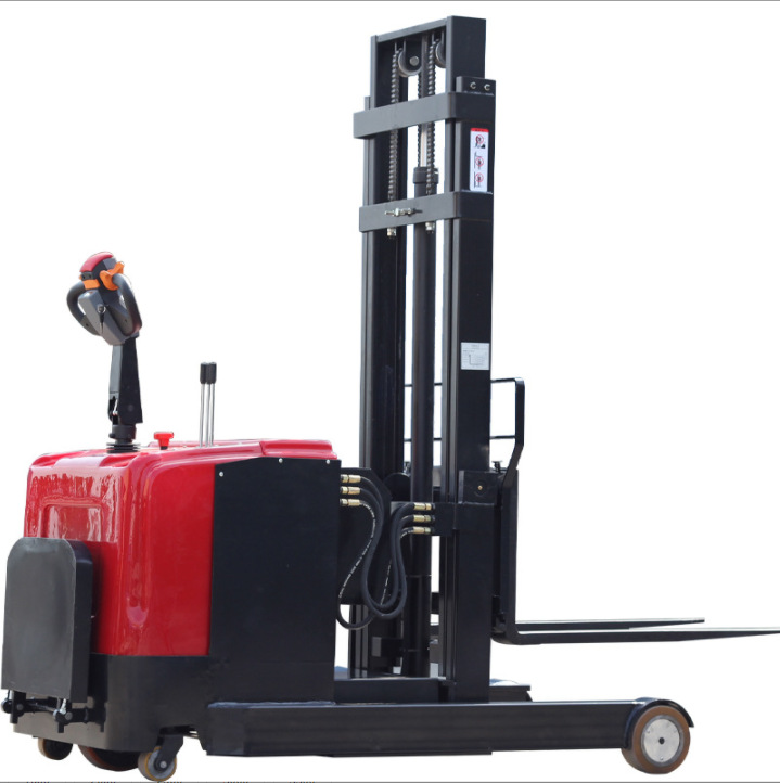 1.5-ton gantry reach stacker, legless stacker, 2-ton stacker, forklift, all-electric stacker for stacking details Picture