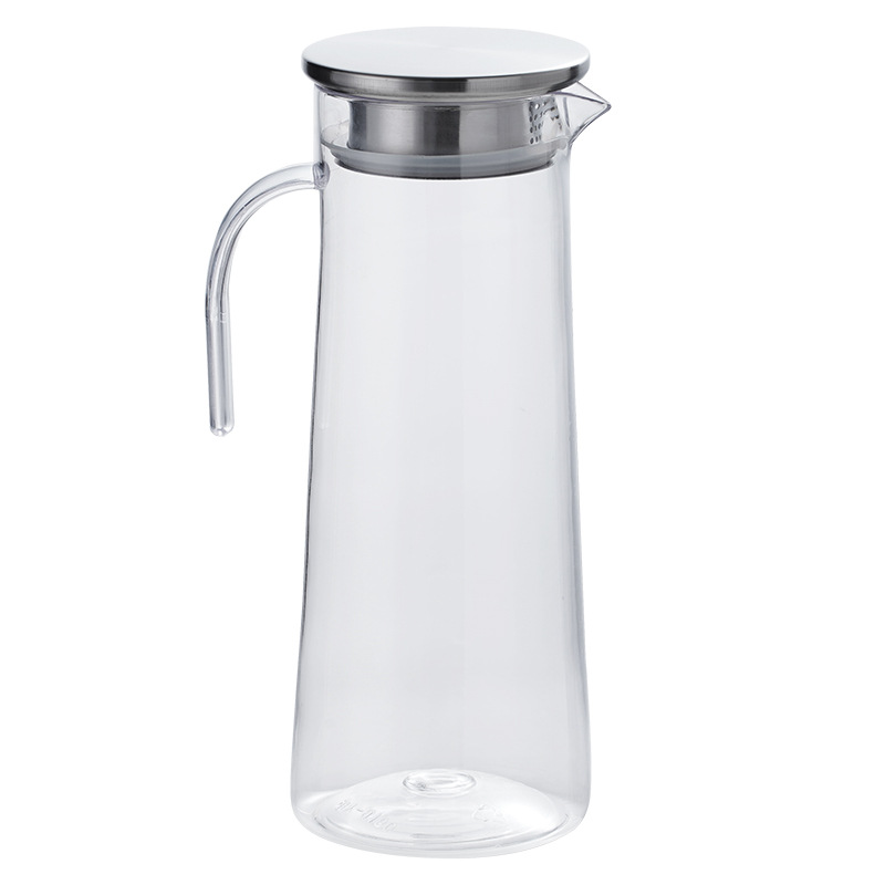Acrylic binding pot, plastic juice pot, cold water pot, restaurant and bar beverage pot, binding pot, high-temperature resistant and explosion-proof lemon pot Item Picture