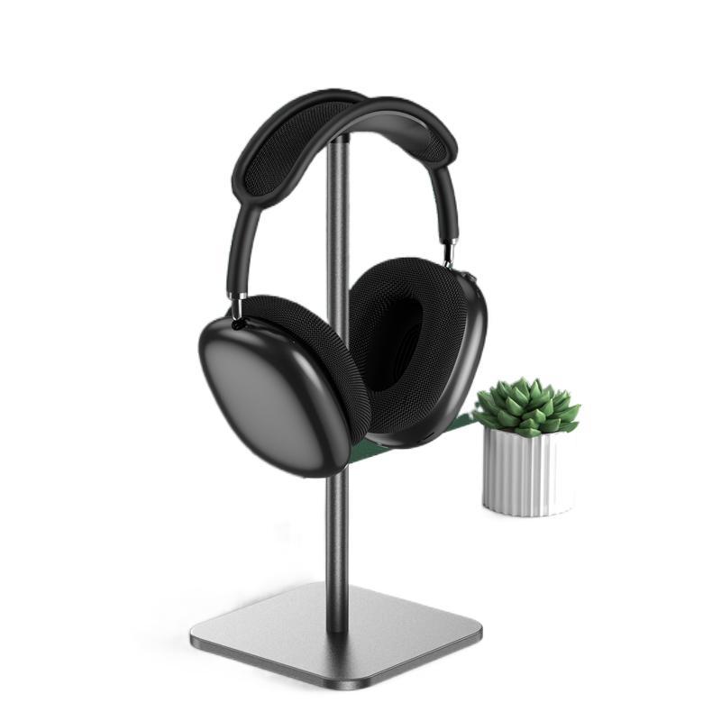 High-end aluminum alloy headphone stand hanger, creative metal headset detachable storage headphone display stand details Picture