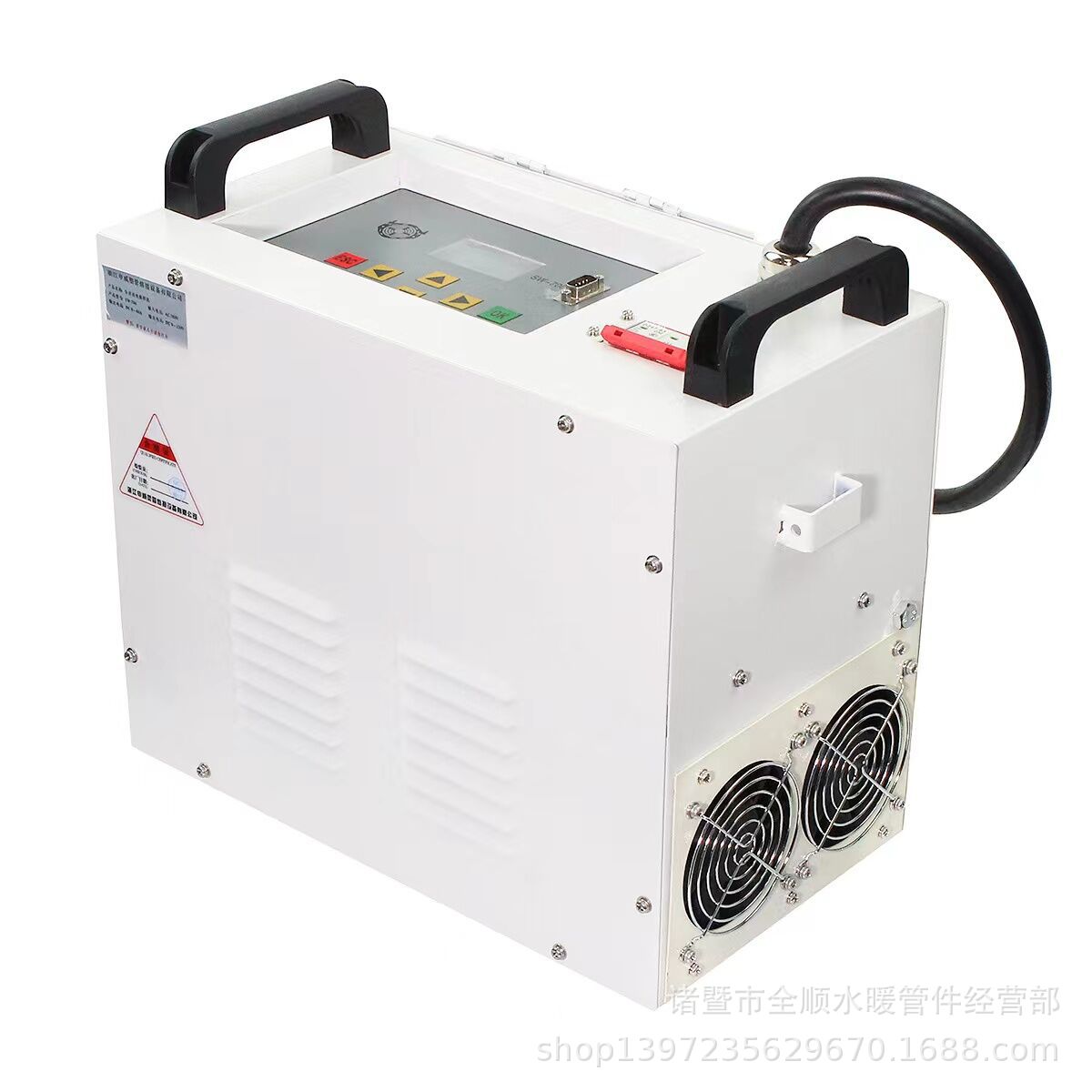 PE electrofusion welding machine, fully automatic light Bluetooth steel wire mesh skeleton pipe electrofusion pipe fitting, gas pipe welding machine undefined