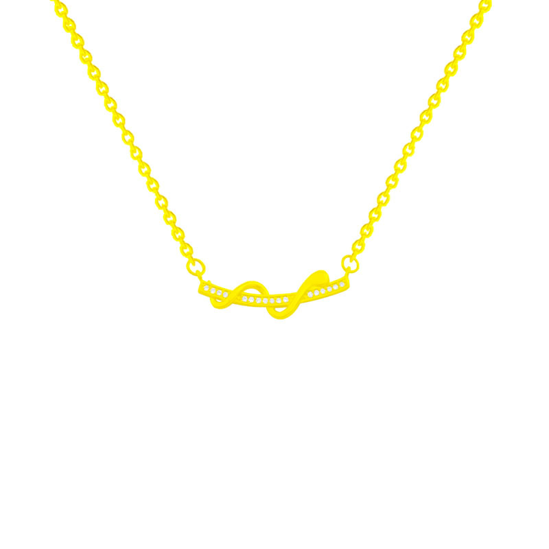 A new minimalist twist necklace in the cold style of Instagram for women, featuring a light luxury and niche design. It's a cute and versatile collarbone chain Item Picture