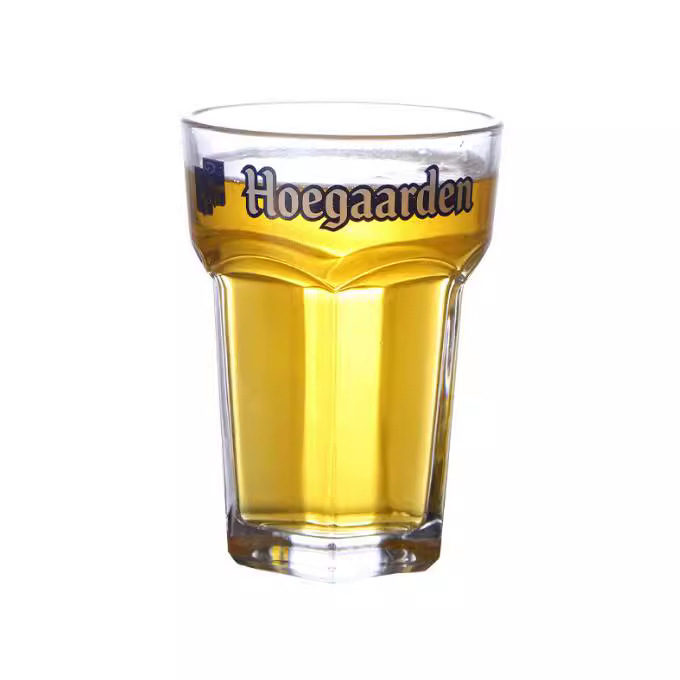 Craft beer mug, Belgian Foga beer, Foga White Pint glass draft beer mug Item Picture