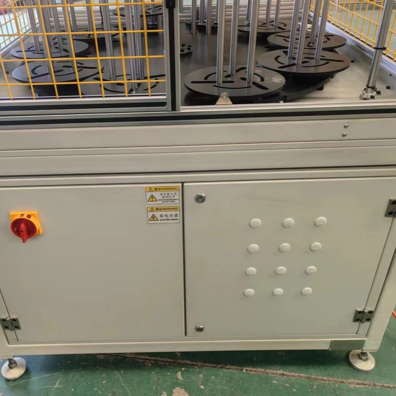 Multi-station silos, material storage robots, rotary silos, six-station and ten-station rotary silos, flexible combined silos Specification drawing
