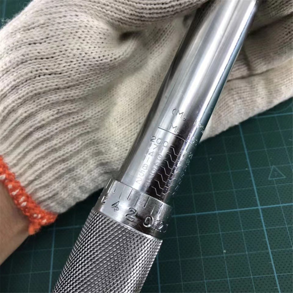 1/2 Dafei 28-210N Auto repair tire preset torque wrench machine repair kilogram torque wrench Torque wrench Specification drawing