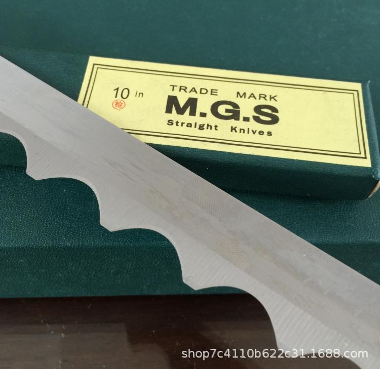 Wholesale MGS electric scissors cutting machine blades 5E, 6, 8, 10E, 12E, 13-inch straight knife wave knives, imported alloy steel Application Scenario