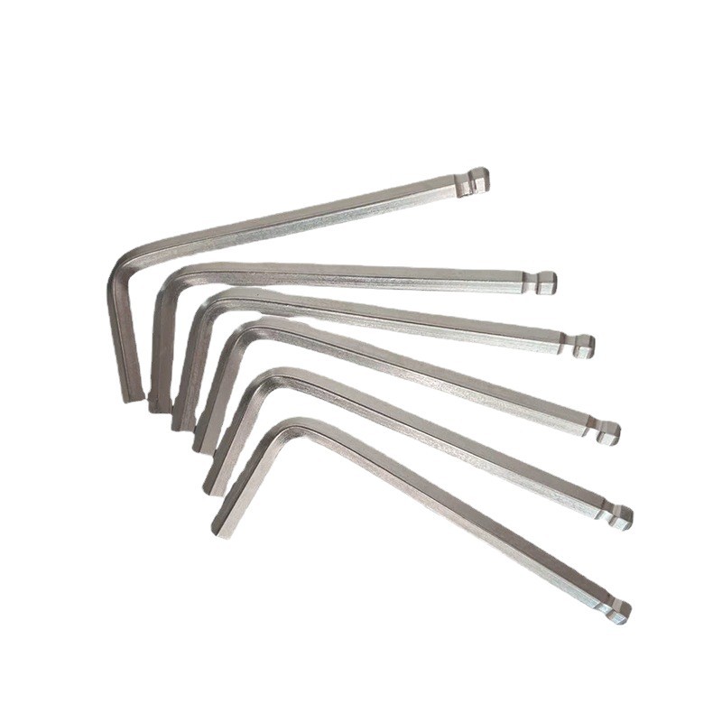 L-shaped internal hexagonal ball head wrench, internal six-angle simple round wrench, hexagonal key, hexagonal ball head torque wrench manufacturer Item Picture