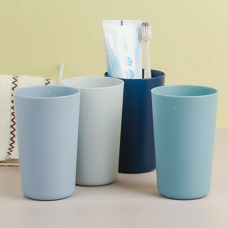 Wholesale of mouthwash cups, household simple mugs, plastic pp couple cups, creative toothbrush cups, drinking and washing cups details Picture