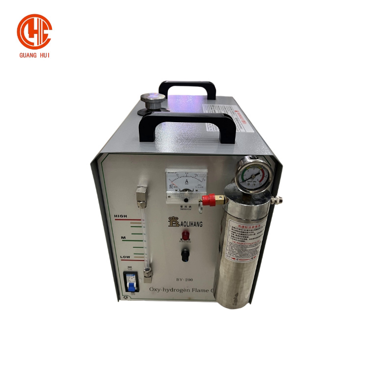BY-200 water-oxygen welding machine, 800W hydrogen-oxygen welding machine, fusion welding acrylic flame welding machine, gold jewelry engraving tool details Picture