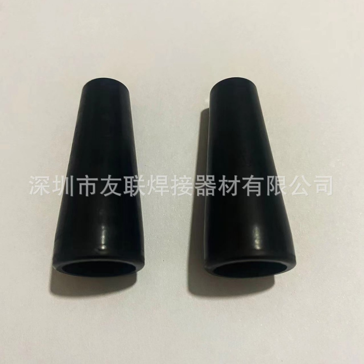 The ABS airless nozzle KP1939-1 is suitable for the 100L MIG welding torch full figure