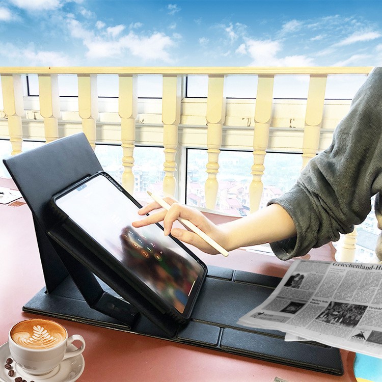 Cross-border Computer support: Foldable computer stand for books, tablets, desks and laptops Specification drawing