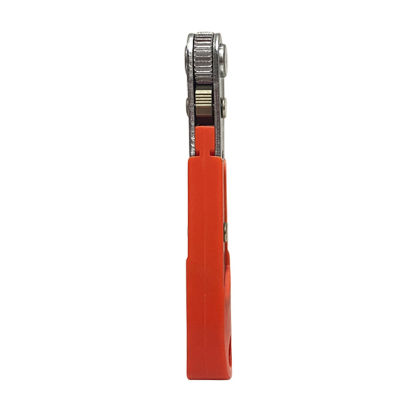 In stock: yellowish-green and red mini ratchet 1/4 screwdriver shank 6.35 quick and easy socket wrench undefined