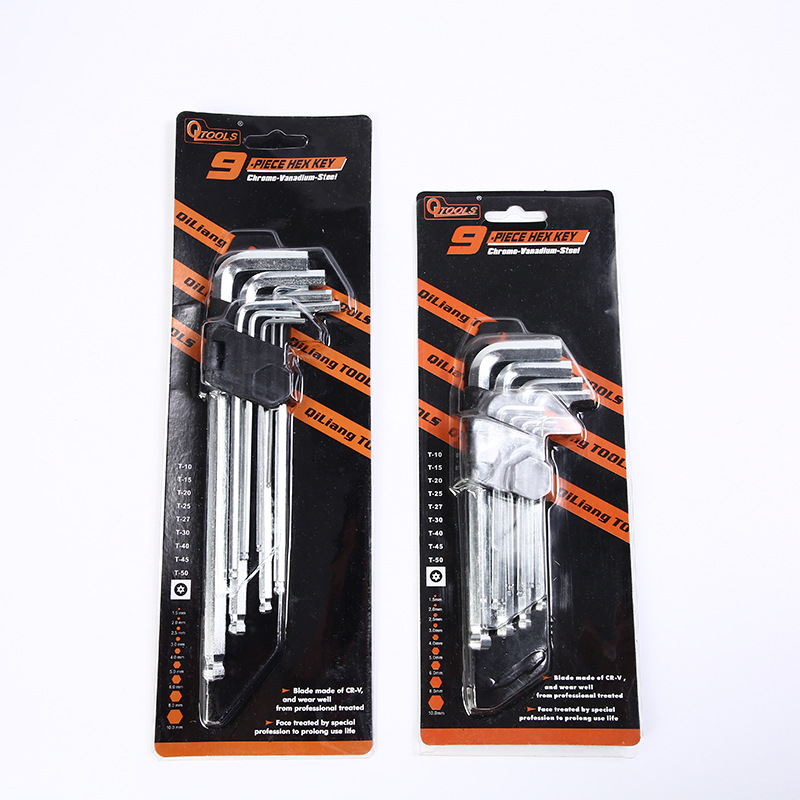 Manufacturer's in-stock L-shaped flat head ball head small wrench, extended hex socket set wrench, hex socket wrench Application Scenario