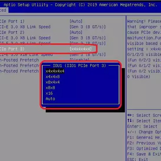 PCIe 3.0 4.0 x16 to 2-port SFF-8654 x8 8i adapter card full height/half-height baffle Application Scenario