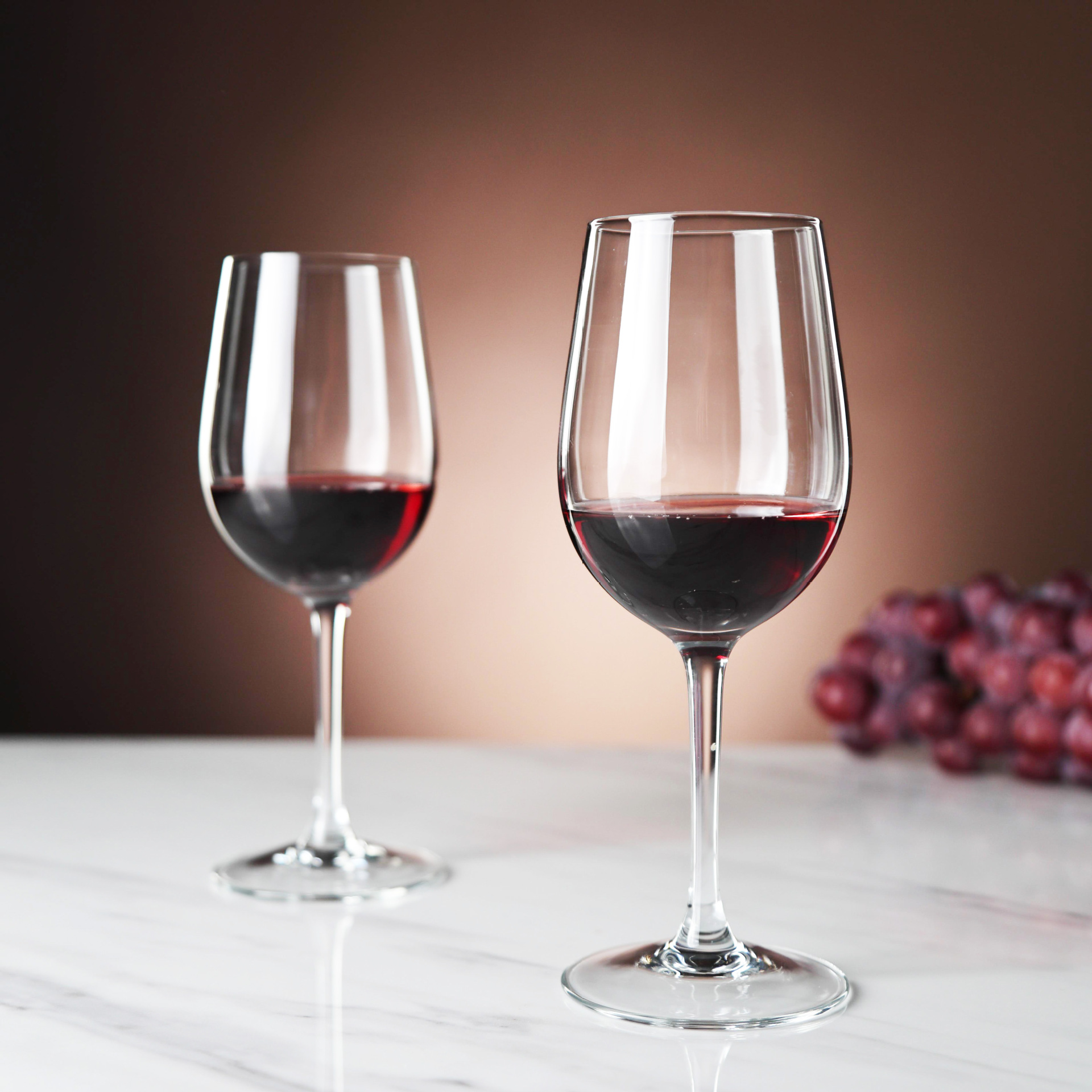 【 Factory Direct Sales 】 Transparent cold-cut glass wine glasses, household foreign wine glasses, creative wine glasses that can be printed with logos Specification drawing