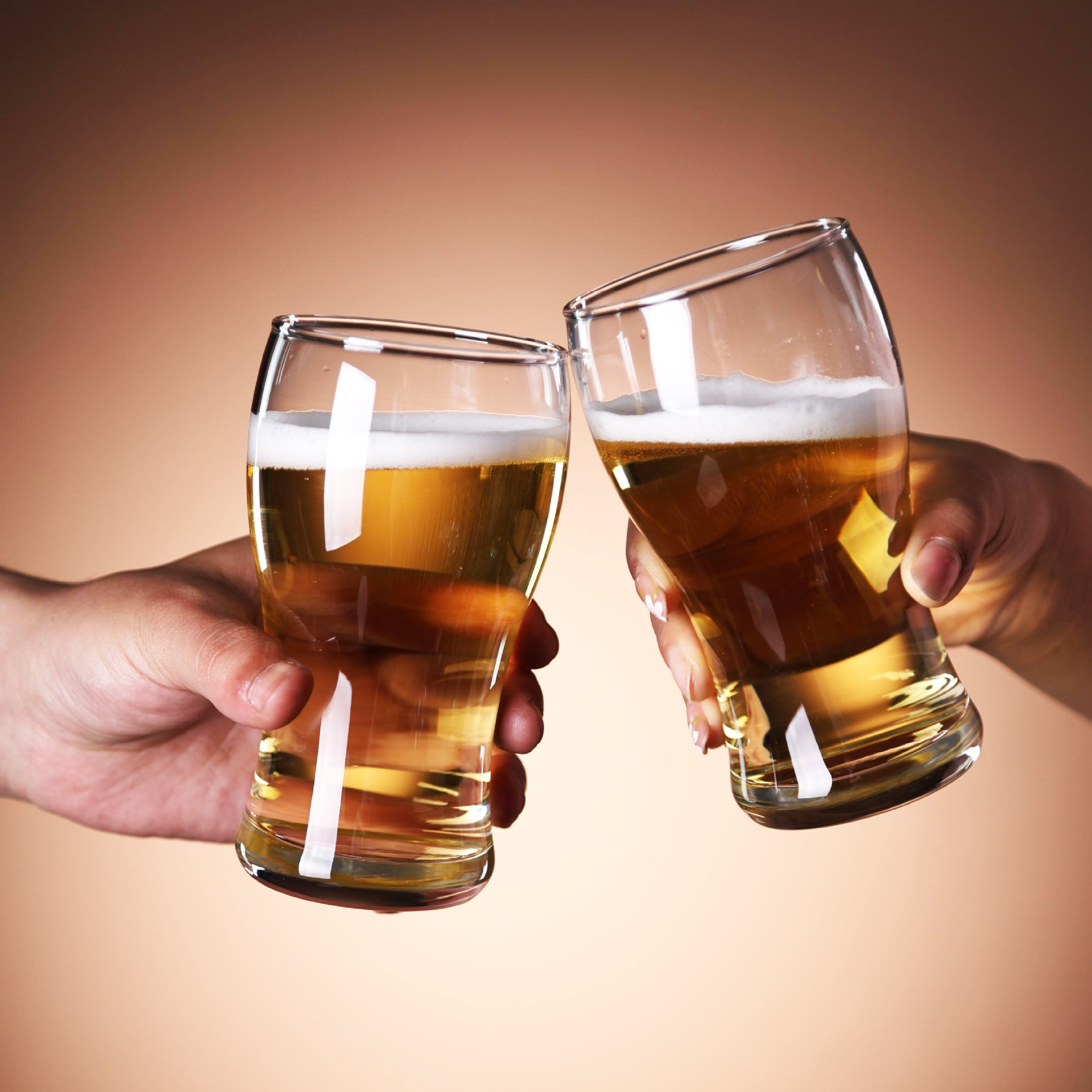 【 Factory Direct Sales 】 Transparent craft beer mugs, thickened glass cups, tasting cups, home juice cups, with logo printing available full figure