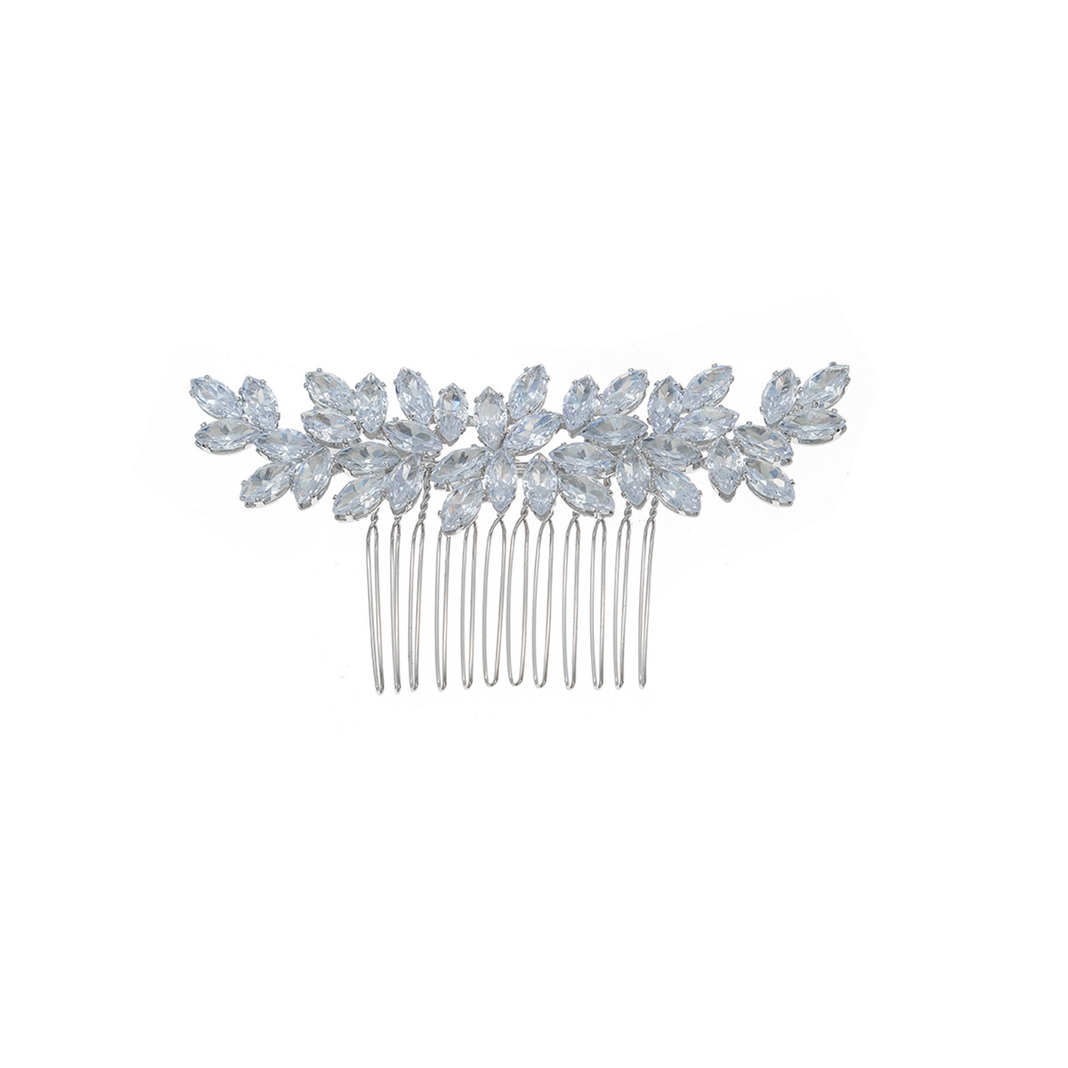 European and American daily versatile hair accessories, light luxury full diamond, children's stage performance loose hair combs, bride's updo hair combs, zircon hair combs Item Picture