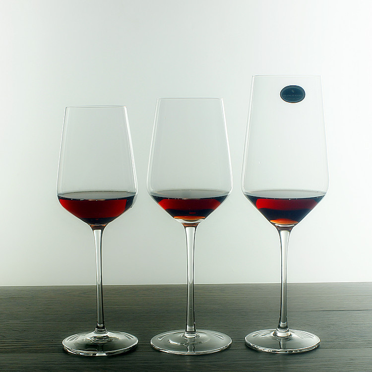 Factory wholesale lead-free crystal red wine glasses, transparent tall wine glasses, red wine glasses, Burgundy wine glasses details Picture